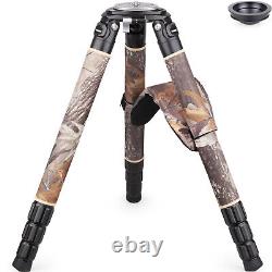 RT90CM Heavy Duty Bowl Tripod with 75mm Bowl Adapter and Camouflage Sleeve