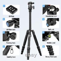 SIRUI Compact Traveler 5CX Tripod 51.97 Inches Lightweight Carbon Fiber Travel T