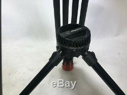 Sachtler 150mm Carbon fibre tripod legs with off ground spreader and travel case