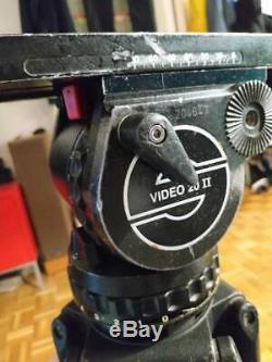 Sachtler 20 video II head with carbon fiber CF tripod