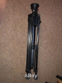 Sachtler Hot-Pod 10 with Carbon Fiber 1 Stage Tripod Legs 100mm Bowl used