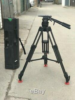 Sachtler Video 20 SB with ENG Carbon Tripod, 3 plates, 2 x Pan arms mid spreader