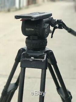 Sachtler Video 20 SB with ENG Carbon Tripod, 3 plates, 2 x Pan arms mid spreader