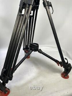 Sachtler video 18p tripod kit Carbon fibre legs, off ground spreader and bag
