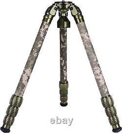 Sirui CT-3204 Pro Carbon 4-Step Tripod Legs Only Green Digi Camo Flat/75mm Bowl