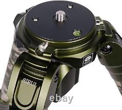 Sirui CT-3204 Pro Carbon 4-Step Tripod Legs Only Green Digi Camo Flat/75mm Bowl