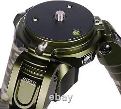 Sirui CT-3204 Pro Tripod Carbon 4-Step Legs Only Green Digi Camo Flat/75mm Bowl