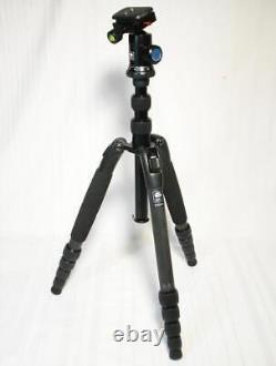 Sirui E-1205A 5-Section Carbon Fibre Traveller Tripod with Y-12 Ball Head