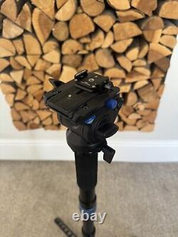 Sirui Psr Carbon Fibre Mono Pod Tripod Mint CONDITION. Benro S4 Video Head