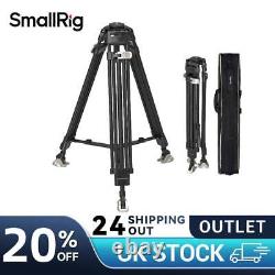 SmallRig 72 Video Tripod Heavy-Duty Carbon Fiber Tripod Without Head Outlet