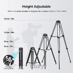 SmallRig 72 Video Tripod Heavy-Duty Carbon Fiber Tripod Without Head Outlet