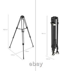 SmallRig 72 Video Tripod Heavy-Duty Carbon Fiber Tripod Without Head Outlet