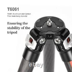Sunwayfoto T2840CK Knight Series Carbon Fiber Tripod, Top Tube Diameter 28mm