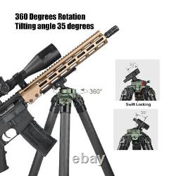 Sunwayfoto T3240CSL Hunting Tripod for Shooting Rifle Stand Carbon Fiber