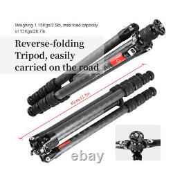 Sunwayfoto Traveler Series Reverse Folding Carbon Fiber Tripod Center Column