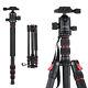 Ttt-008 200cm/78.7in Adjustable Carbon Fiber Tripod Stand W6t8