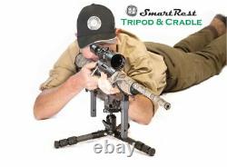 Tripod Carbon Fibre tripod Short + Ball Head + Gun Cradle Rest SmartRest