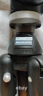 Tripod Manfrotto Carbonone 441 With 390rc Pan And Tilt Head And Velbon Case