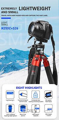 Tripod Travel Flexible lightweight mini carbon fiber DSLR camera stand tripod