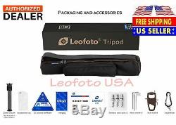 US SellerLeofoto LS-254C + LH30 +252C Professional Carbon Fiber Tripod Set