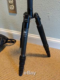 USED Sirui T-025x Carbon Fiber Tripod with C-10 Ball Head Excellent Condition