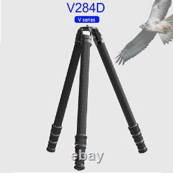 V284D Tripod Carbon Fiber Portable Professional with Ball Head for Video Camera