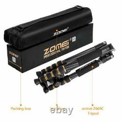ZOMEI Z669C Carbon Fiber Camera Tripod Monopod Lightweight for Travel Photograph