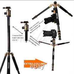 Zomei Z888C Lightweight Aluminum Tripod With 360 Degree Ball Head For DSLRCamera