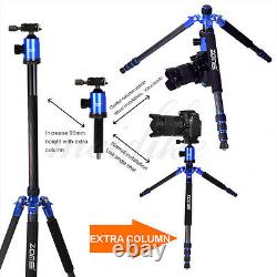 Zomei Z888C Portable Travel Carbon Fiber Tripod Stand With Ball Head For Camera